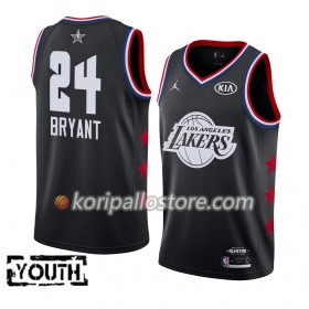Los Angeles Lakers Kobe Bryant 24 2019 All Star Jordan Brand Musta Lasten Pelipaidat Swingman